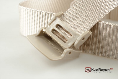 Ремень текстильный с пластиковой пряжкой KASAIDI (гипоаллергенный) - kupiremen.ru