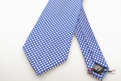 Синий мужской галстук Millionaire classic - kupiremen.ru